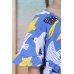 Платье детское "Чайки-1" кулирка (цвет синий)