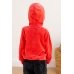 Куртка детская "03-016" велюр стрейч (цвет красный)
