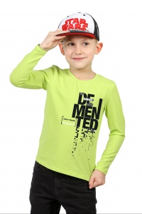 Джемпер детский "Мистер-8" кулирка с лайкрой (цвет салатовый)