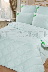 Одеяло "Бамбук Soft" микрофибра (цвет ментоловый)