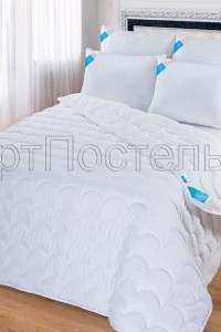 Одеяло облегченное "Лебяжий пух Soft" микрофибра (цвет белый)