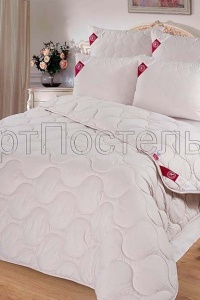 Одеяло облегченное "Верблюжьей шерсть Soft" микрофибра (цвет капучино)