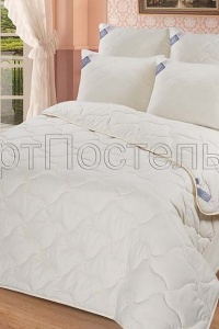 Одеяло облегченное "Овечья шерсть Soft" микрофибра (цвет шампань)