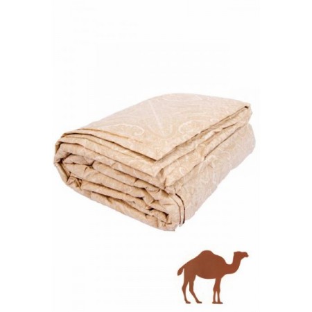 Одеяло "Верблюжья шерсть облегченное" тик (цвет бежевый)