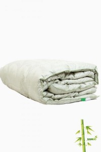 Одеяло "Бамбук" сатин жаккардовый (цвет зеленый)
