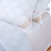Подушка Premium "Велюр" хлопок с ворсом (цвет белый)