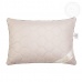 Подушка верблюжья шерсть "Camel" тик (цвет бежевый)