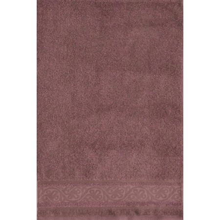 Полотенце "бамбук Мрамор" махровое (цвет коричневый)